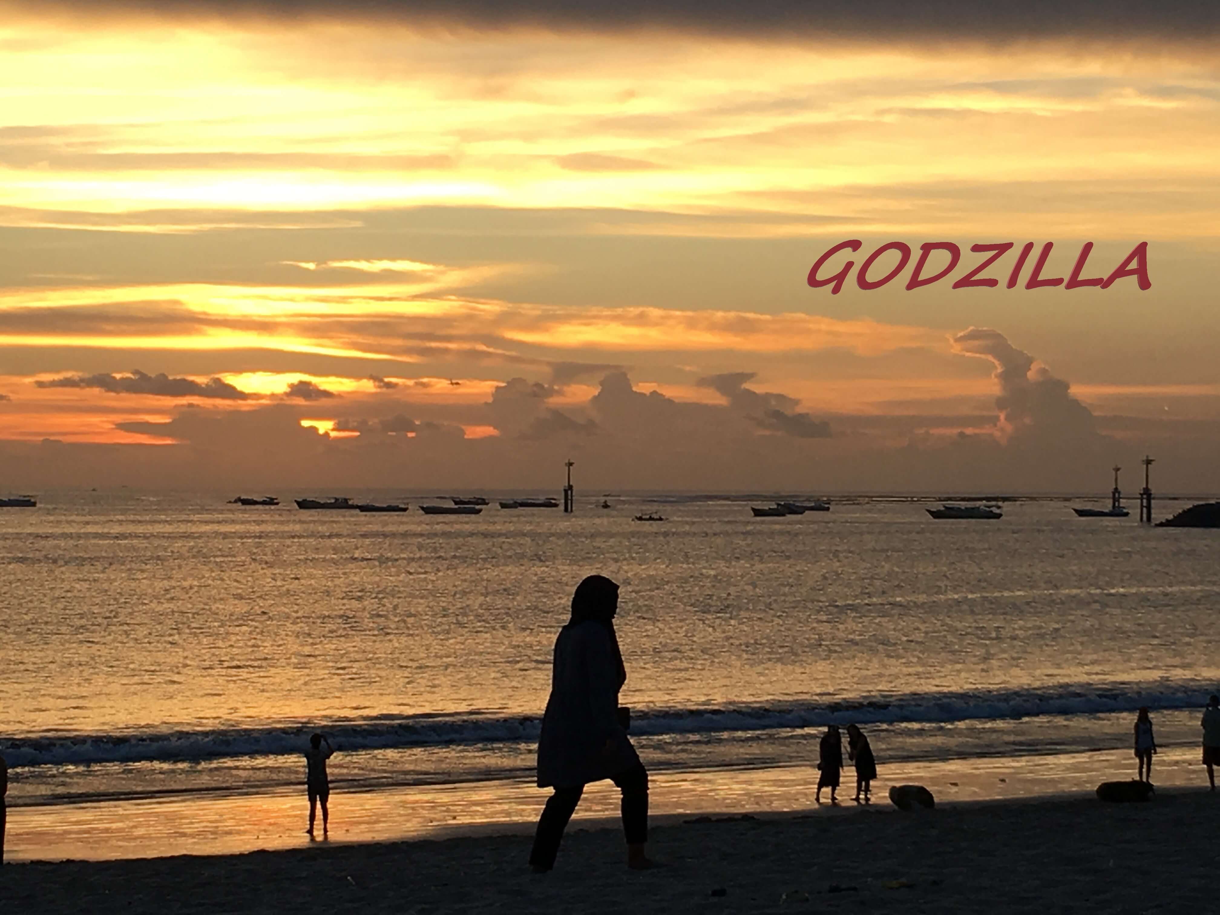 【格安・海外】ゴジラ/GODZILLAが出現したバリの海岸に行ってみよう